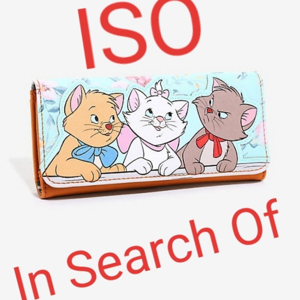 DISNEY LOUNGEFLY ARISTOCATS WALLET